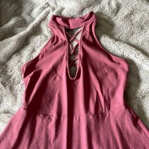 Express halter dress